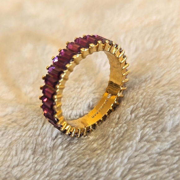 #237 Baublebar Elegant Purple Gemstone Ring - Picture 4 of 6